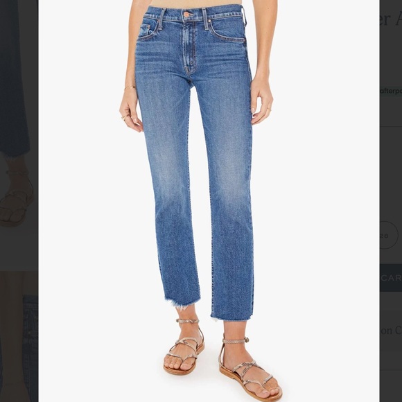 EUC Mother Jeans - Mid Rise Ankle Fray - Picture 1 of 9